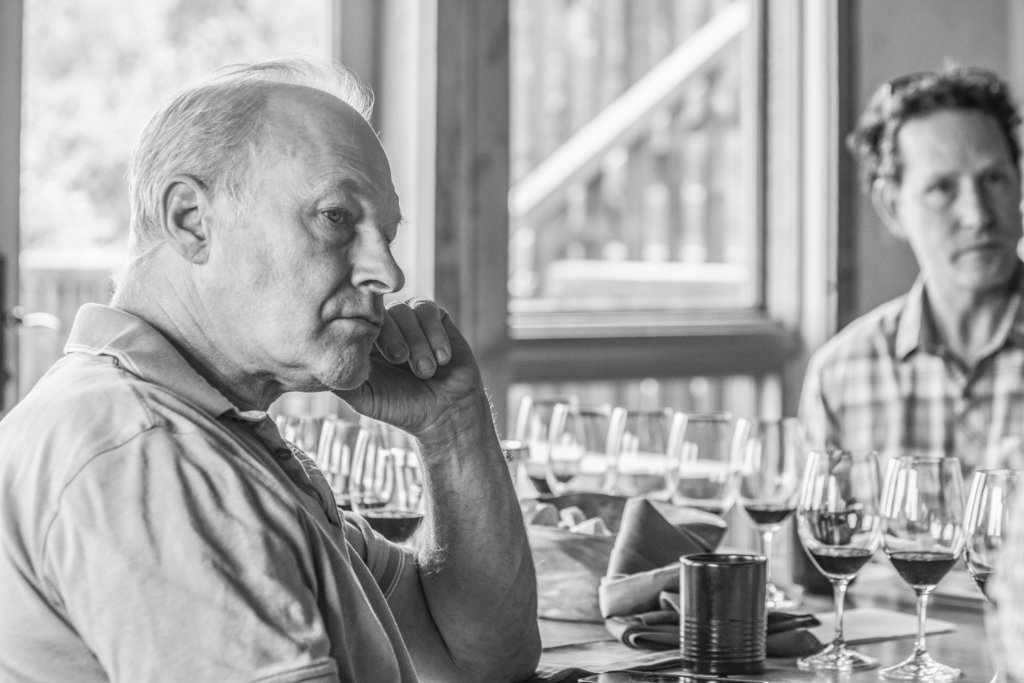 John Olney, Head Winemaker & COO, and Trester Goetting, Winemaker, Monte Bello