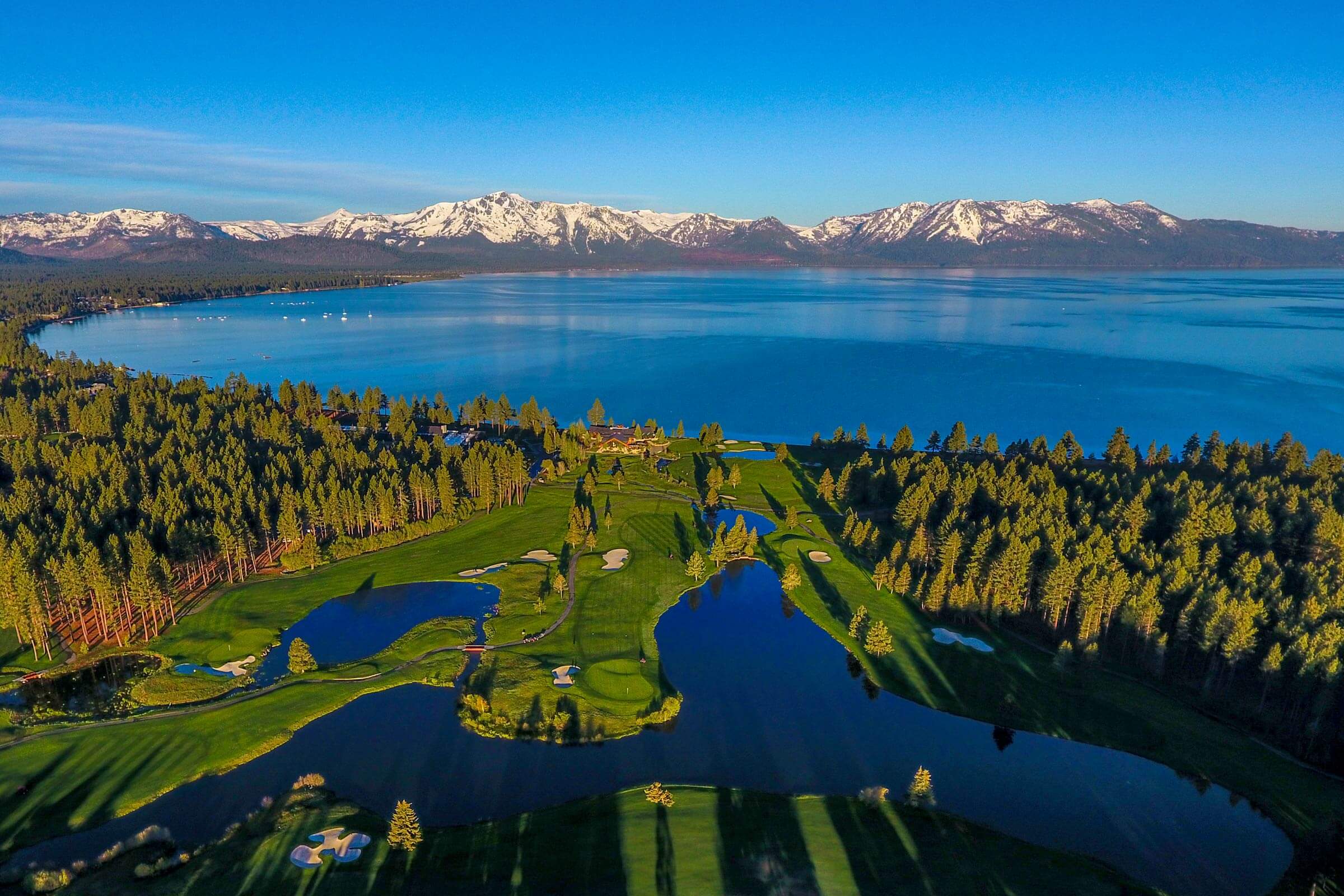 Edgewood Tahoe Resort Aerial View