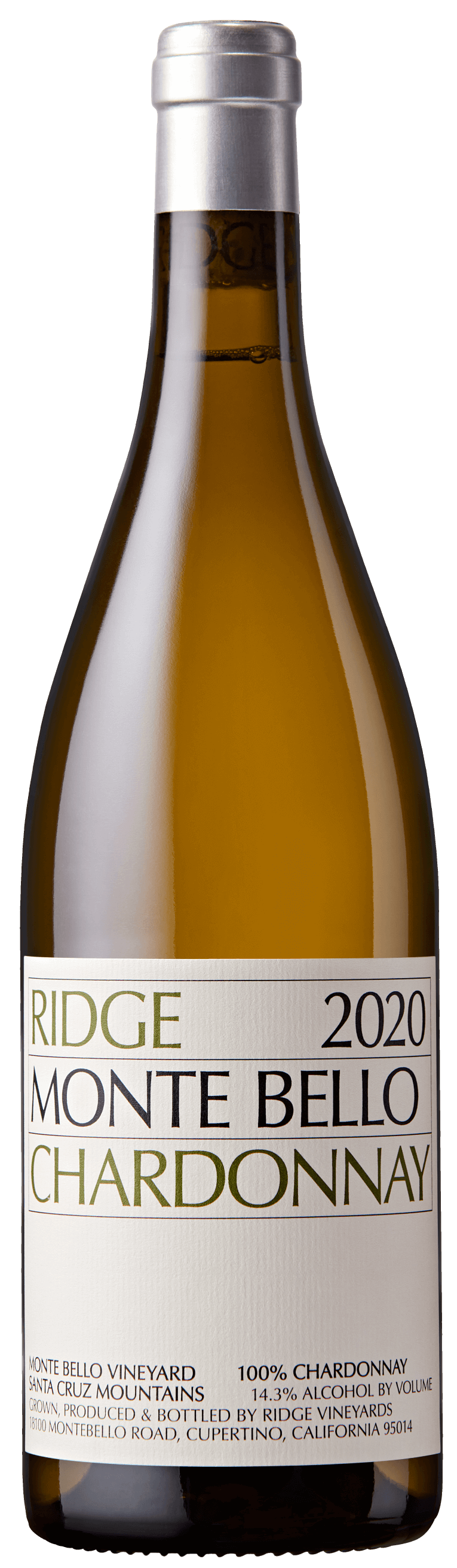 2020 Monte Bello Chardonnay