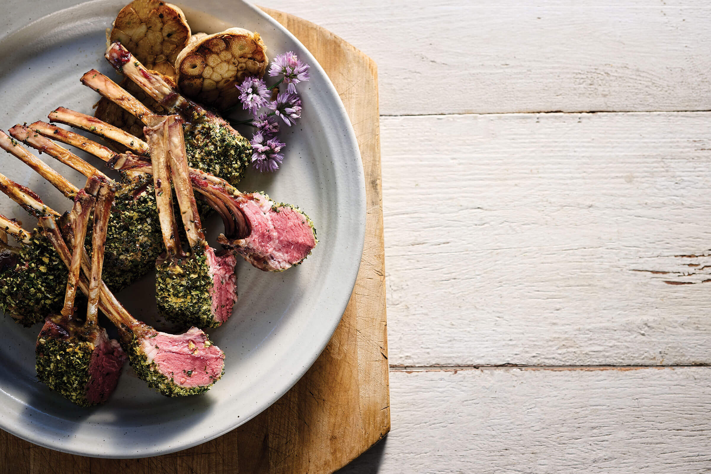 Herb Crusted Rack of Lamb