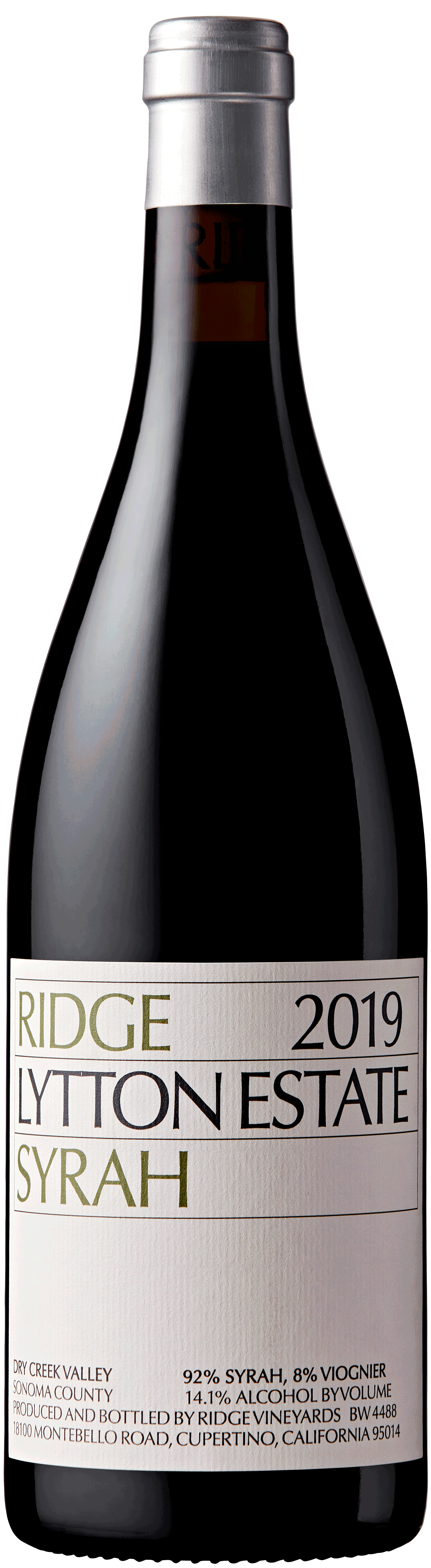 2019 Lytton Estate Syrah