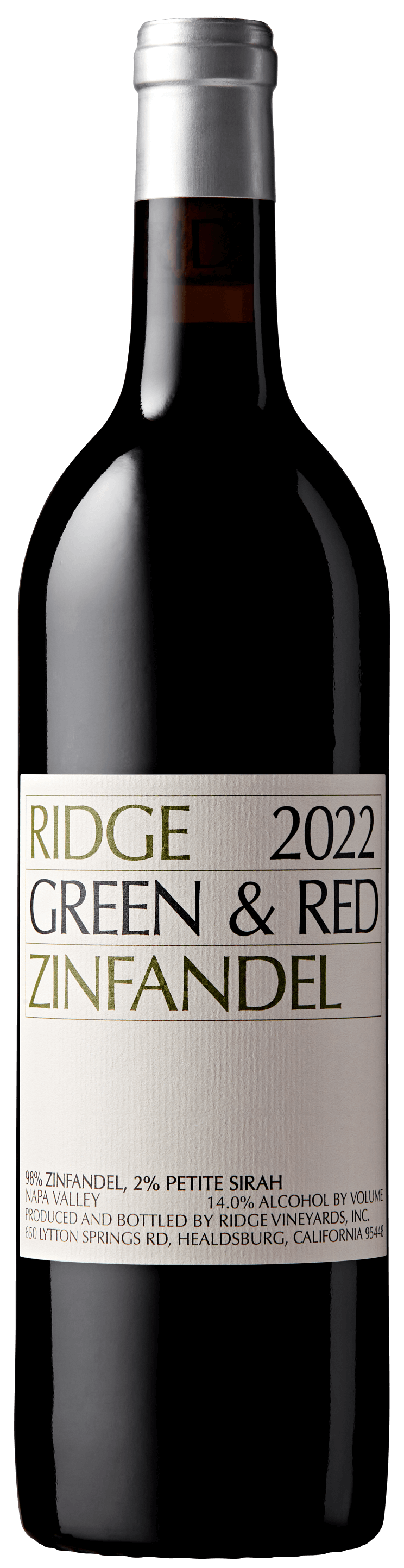 2022 Green & Red Zinfandel