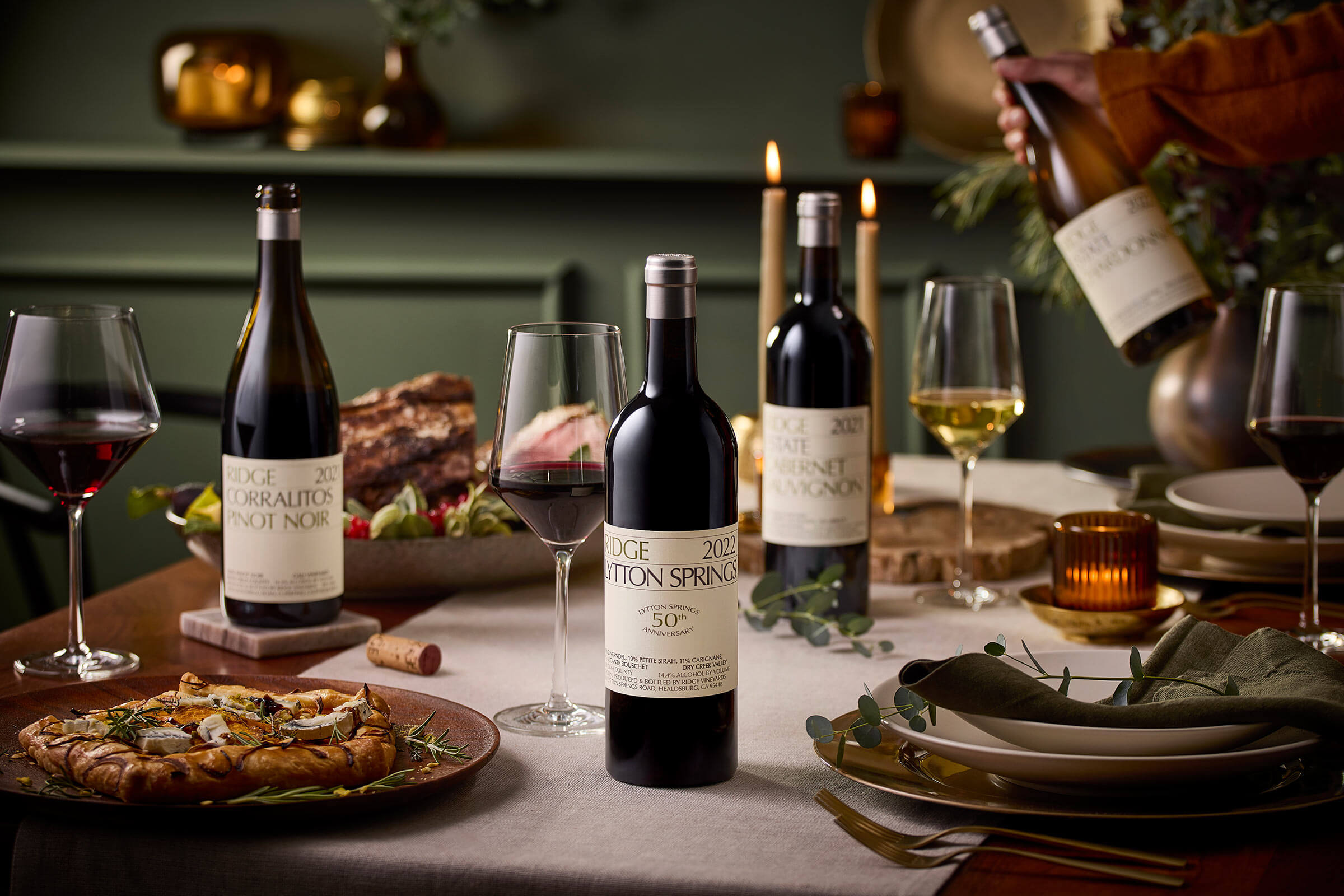 Ridge Vineyards 2024 Holiday Pairing Feast