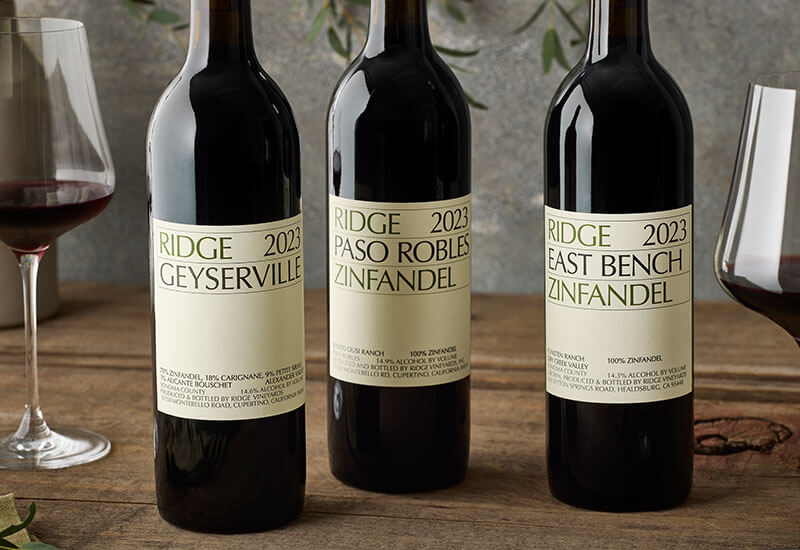 High Ridge Wine RIDGE Shines in Wine Spectator's Insider Weekly - Ridge Vineyards