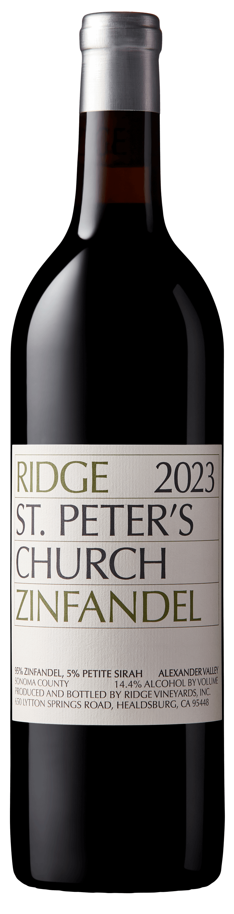 2023 St. Peter’s Church Zinfandel