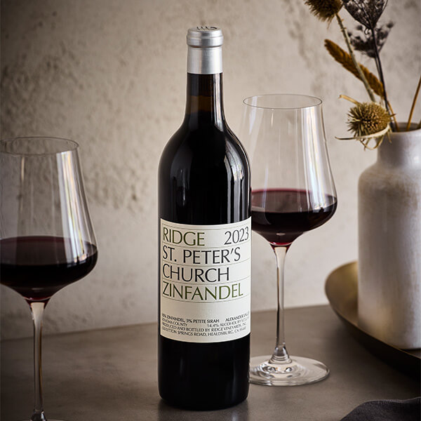 Ridge Vineyards 2023 St. Peter's Church Zinfandel