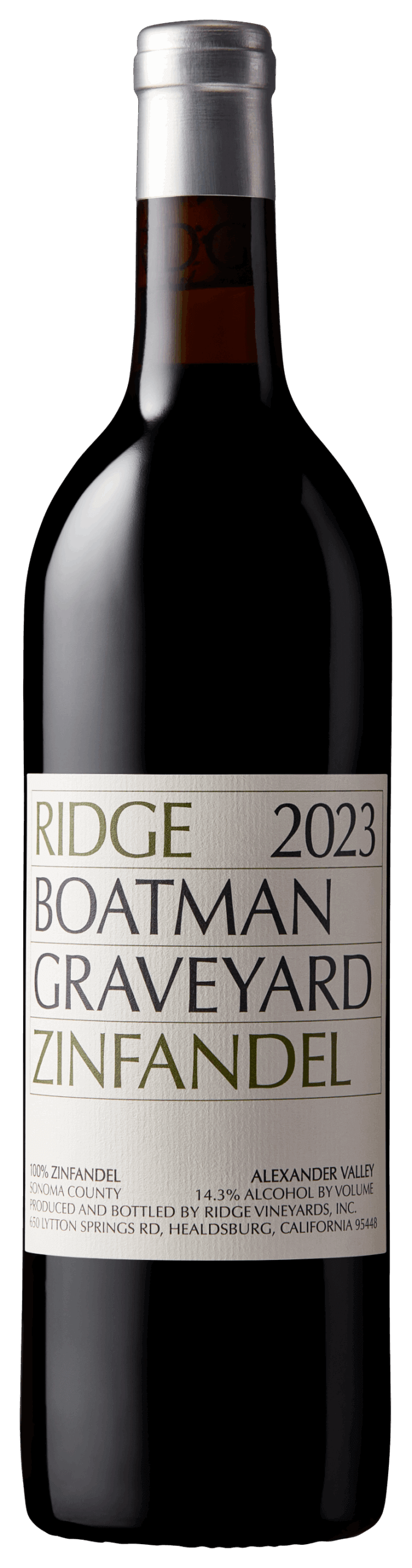 2023 Boatman Graveyard Zinfandel