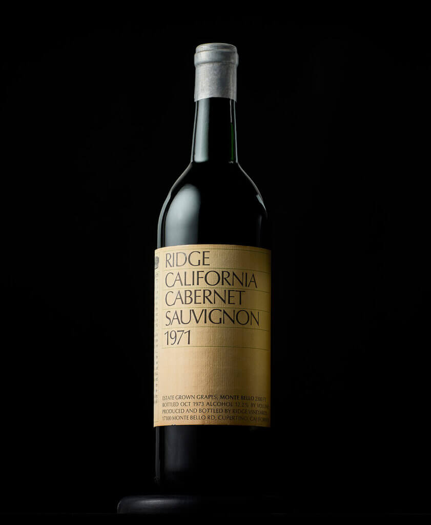 Ridge Vineyards 1971 Monte Bello