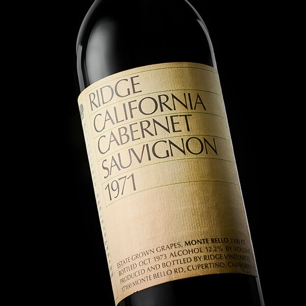 Ridge Vineyards 1971 Monte Bello