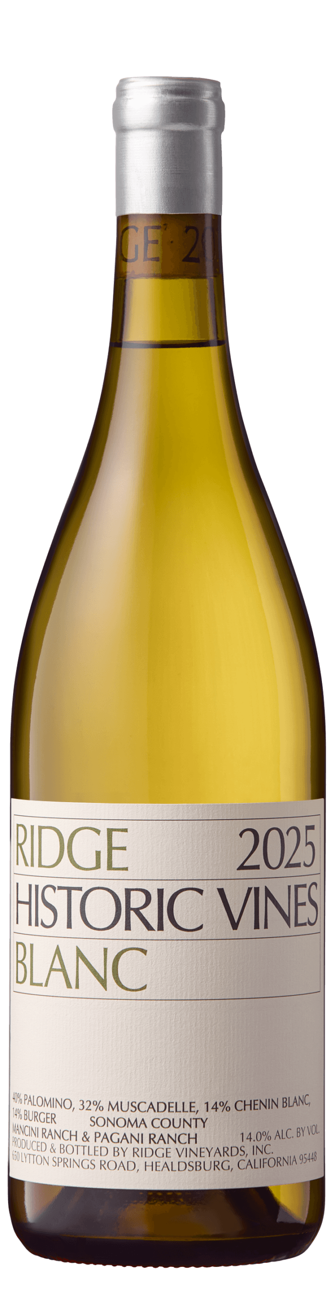 2025 Historic Vines Blanc